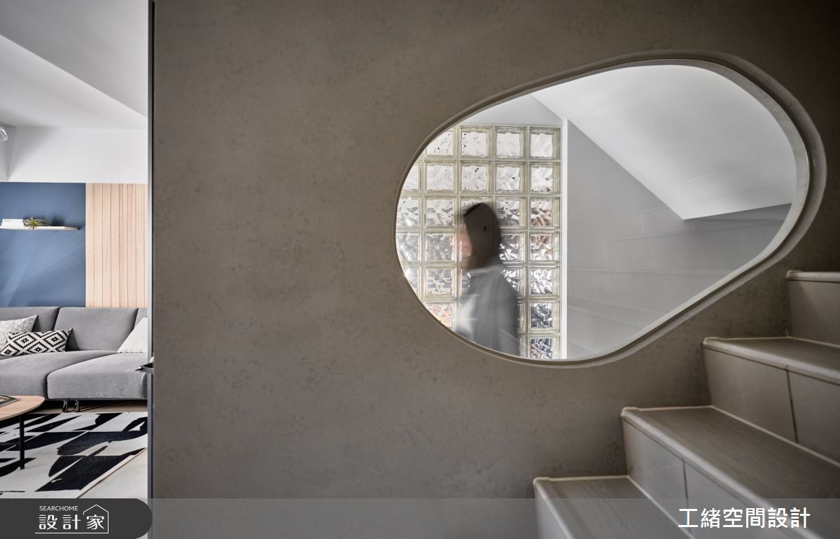 新成屋(5年以下)＿混搭風樓梯案例圖片＿工緒空間設計＿工緒_24之18