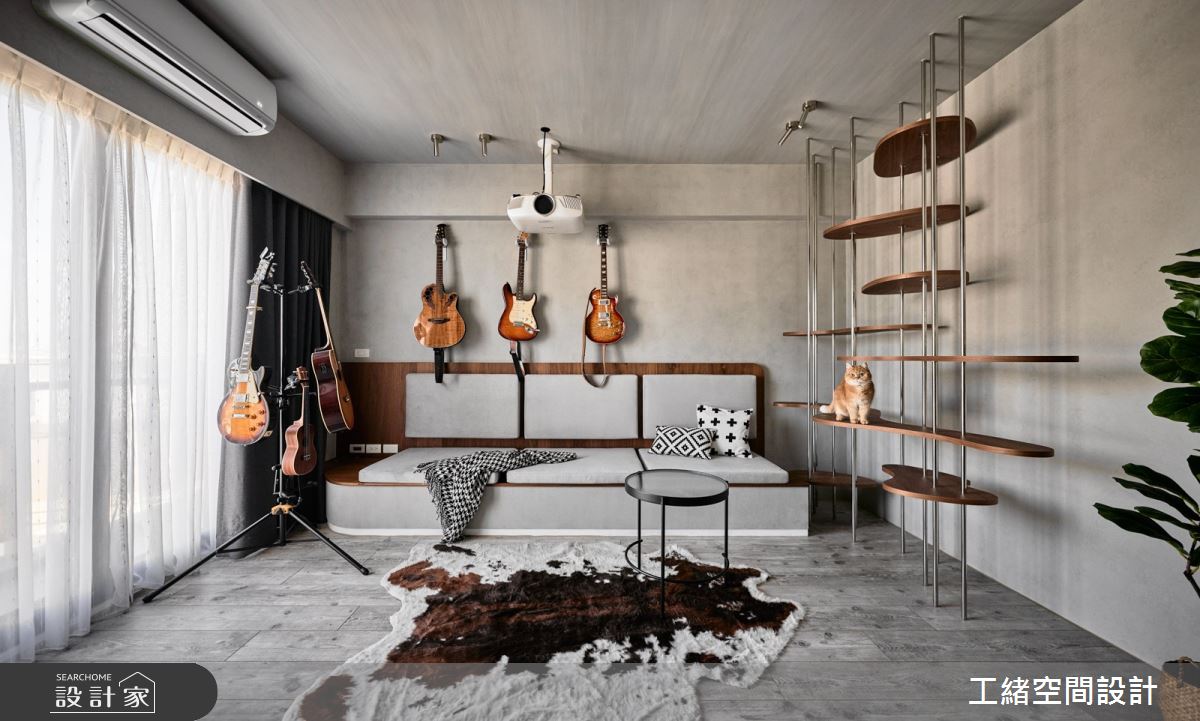 新成屋(5年以下)＿混搭風多功能室案例圖片＿工緒空間設計＿工緒_24之24