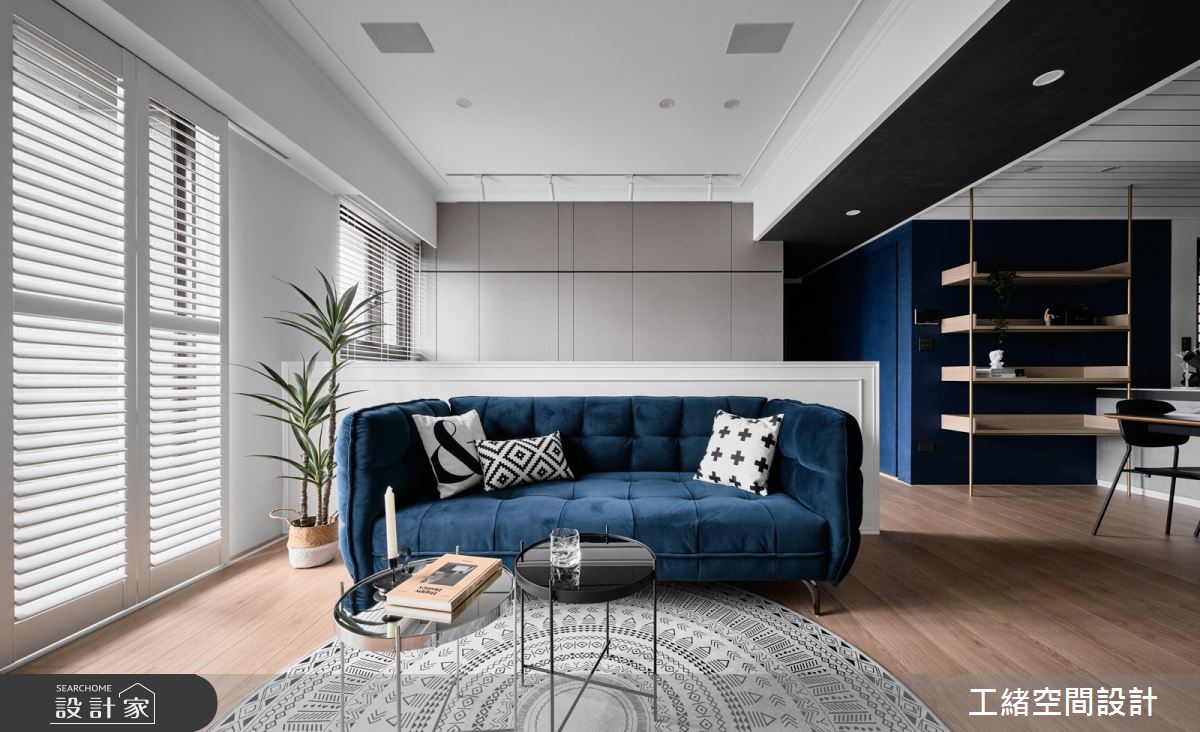 25坪新成屋(5年以下)＿混搭風客廳案例圖片＿工緒空間設計＿工緒_25之14