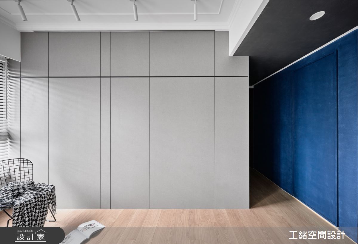 25坪新成屋(5年以下)＿混搭風書房走廊案例圖片＿工緒空間設計＿工緒_25之15