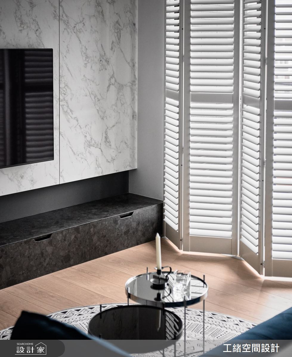 25坪新成屋(5年以下)＿混搭風客廳案例圖片＿工緒空間設計＿工緒_25之13