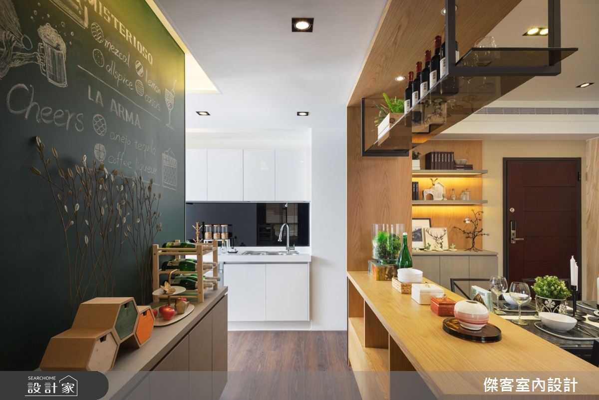 40坪預售屋＿現代風廚房案例圖片＿傑客室內設計＿傑客_01之6