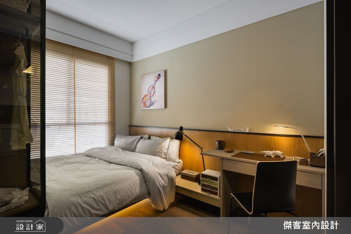 40坪預售屋＿現代風臥室案例圖片＿傑客室內設計＿傑客_01之11
