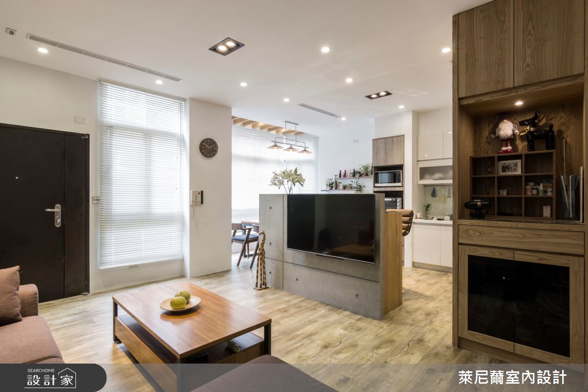 35坪中古屋(5~15年)＿混搭風客廳案例圖片＿萊尼薾室內設計有限公司＿萊尼薾_02之3