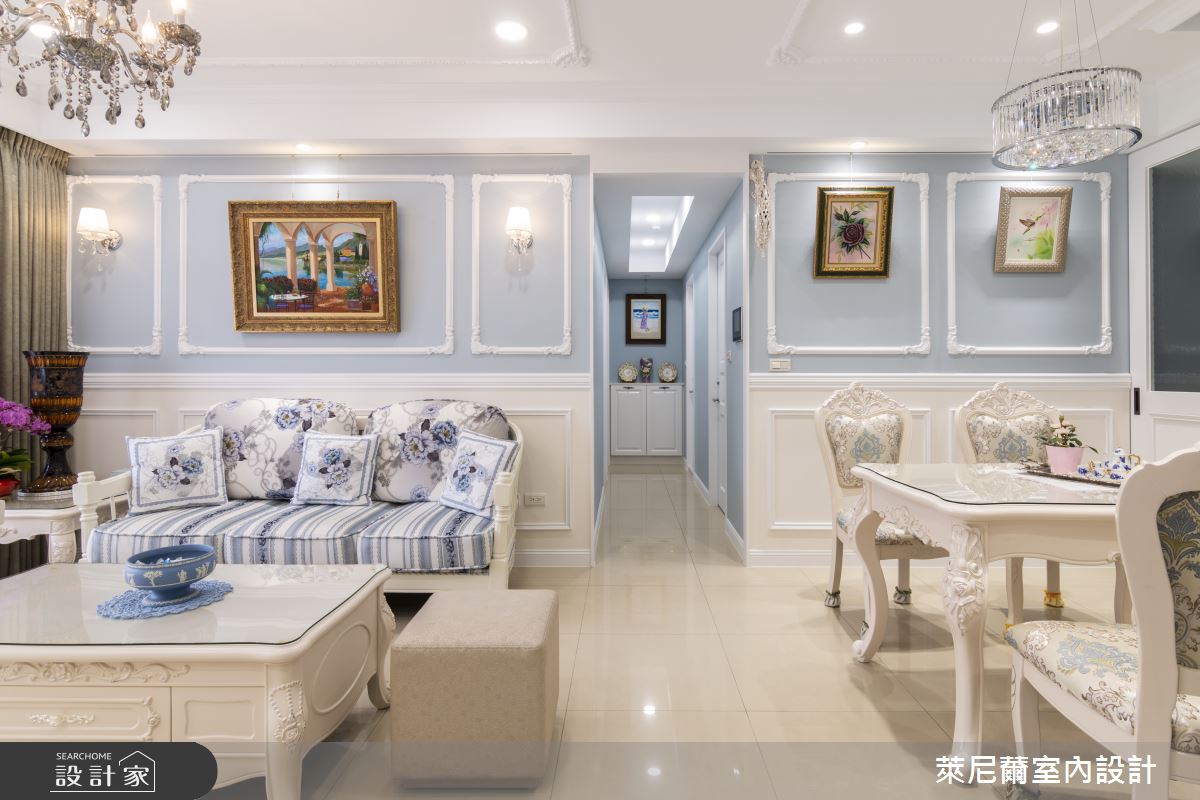27坪新成屋(5年以下)＿新古典客廳餐廳案例圖片＿萊尼薾室內設計有限公司＿萊尼薾_03之6
