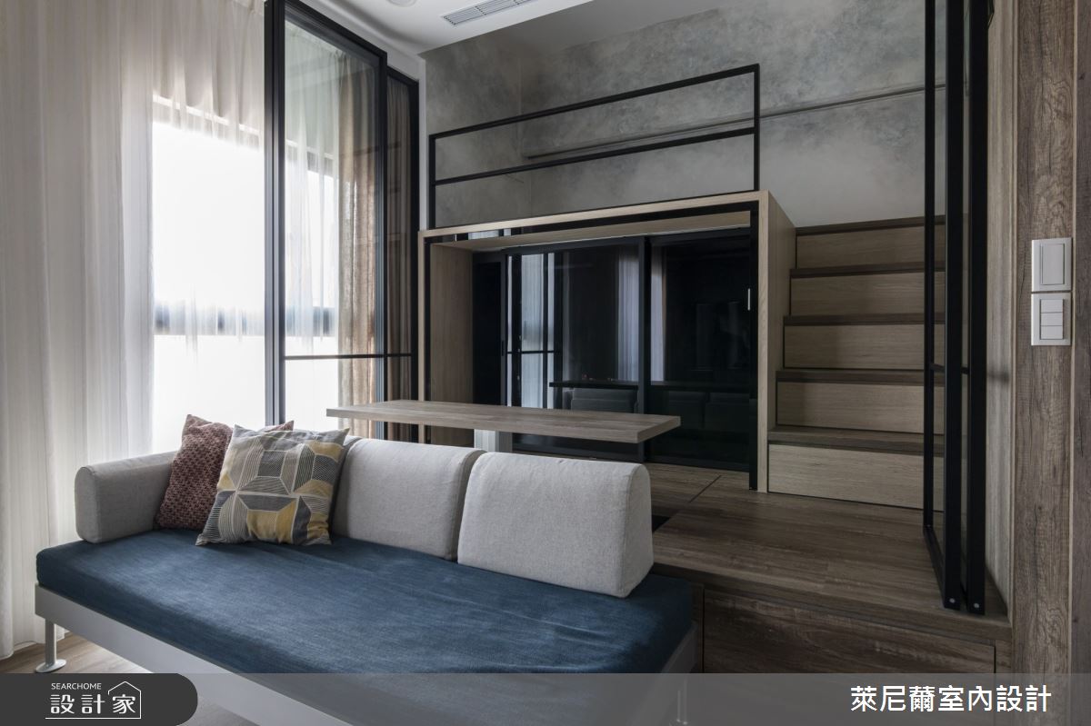 17坪新成屋(5年以下)＿現代風客廳案例圖片＿萊尼薾室內設計有限公司＿萊尼薾_06之4