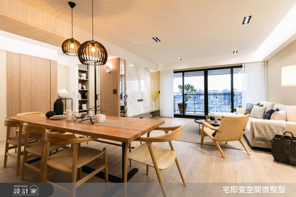 42坪新成屋(5年以下)＿人文禪風餐廳案例圖片＿宅即變空間微整型＿宅即變_01之3