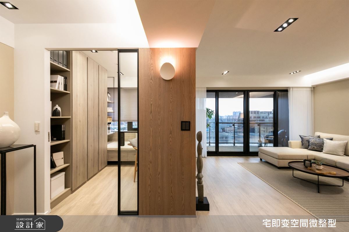 42坪新成屋(5年以下)＿人文禪風書房臥榻案例圖片＿宅即變空間微整型＿宅即變_01之11