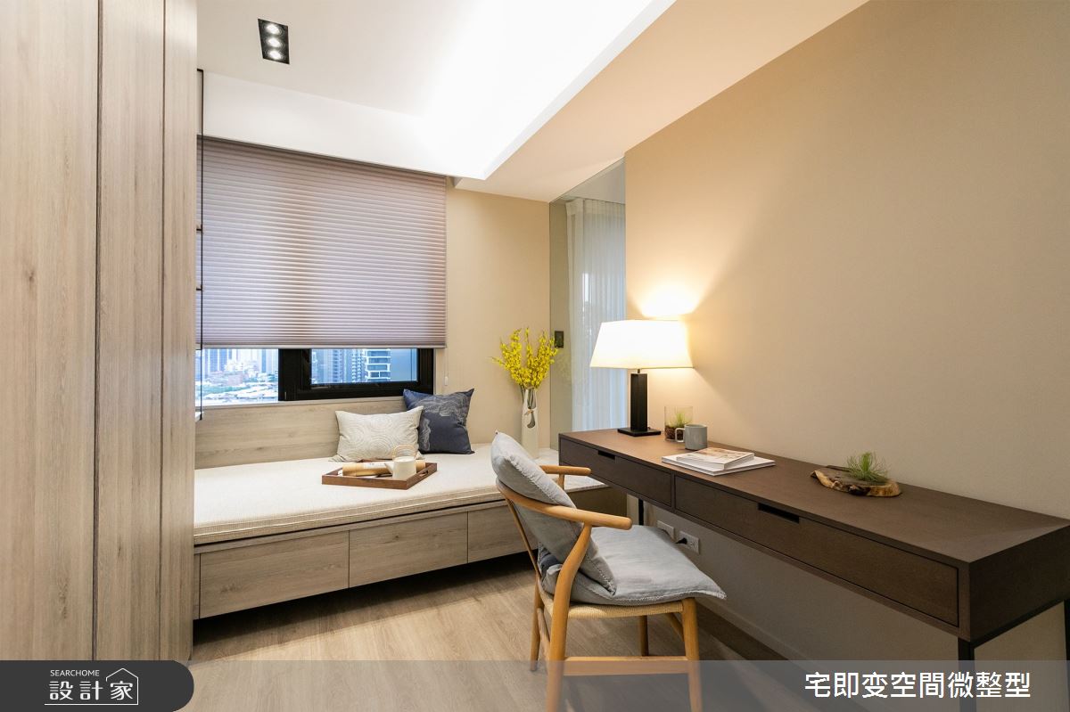 42坪新成屋(5年以下)＿人文禪風書房臥榻案例圖片＿宅即變空間微整型＿宅即變_01之12