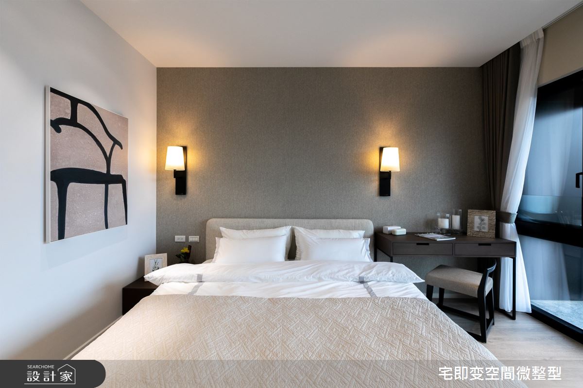 42坪新成屋(5年以下)＿人文禪風臥室案例圖片＿宅即變空間微整型＿宅即變_01之21