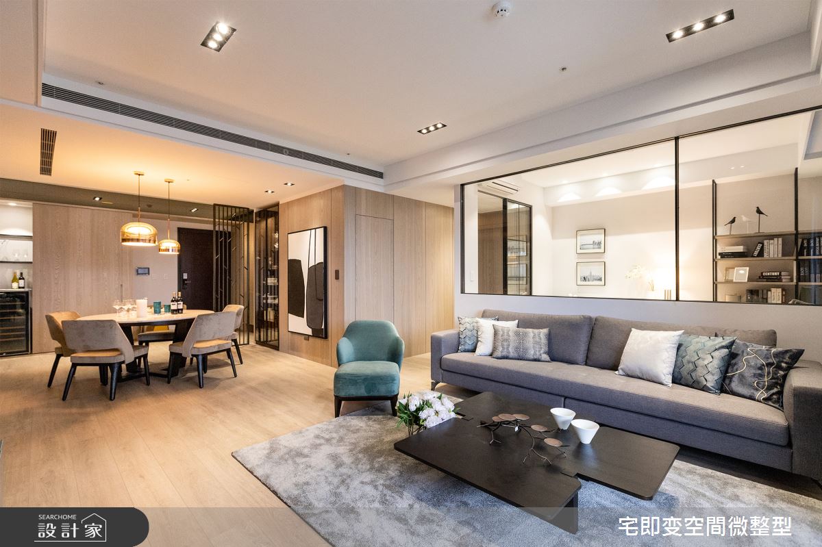 新成屋(5年以下)＿都會風客廳案例圖片＿宅即變空間微整型＿宅即變_04之7