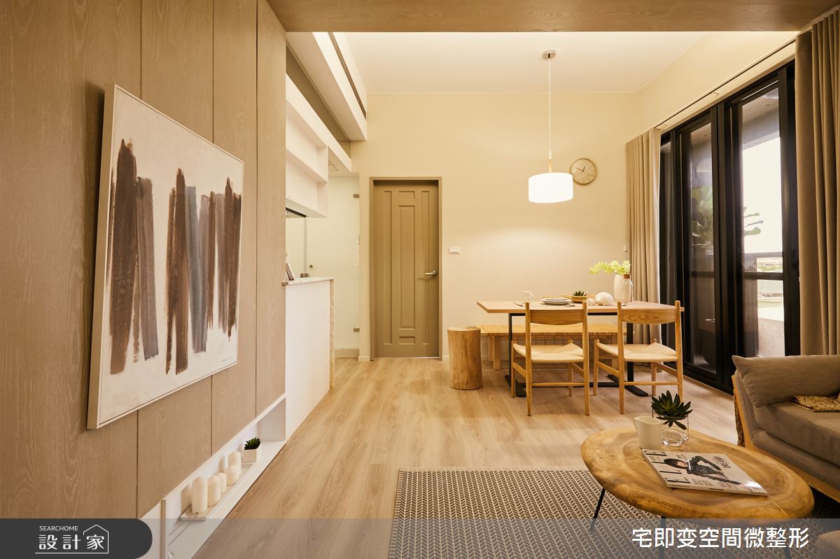 新成屋(5年以下)＿木質風客廳餐廳案例圖片＿宅即變空間微整型＿宅即變_06之6