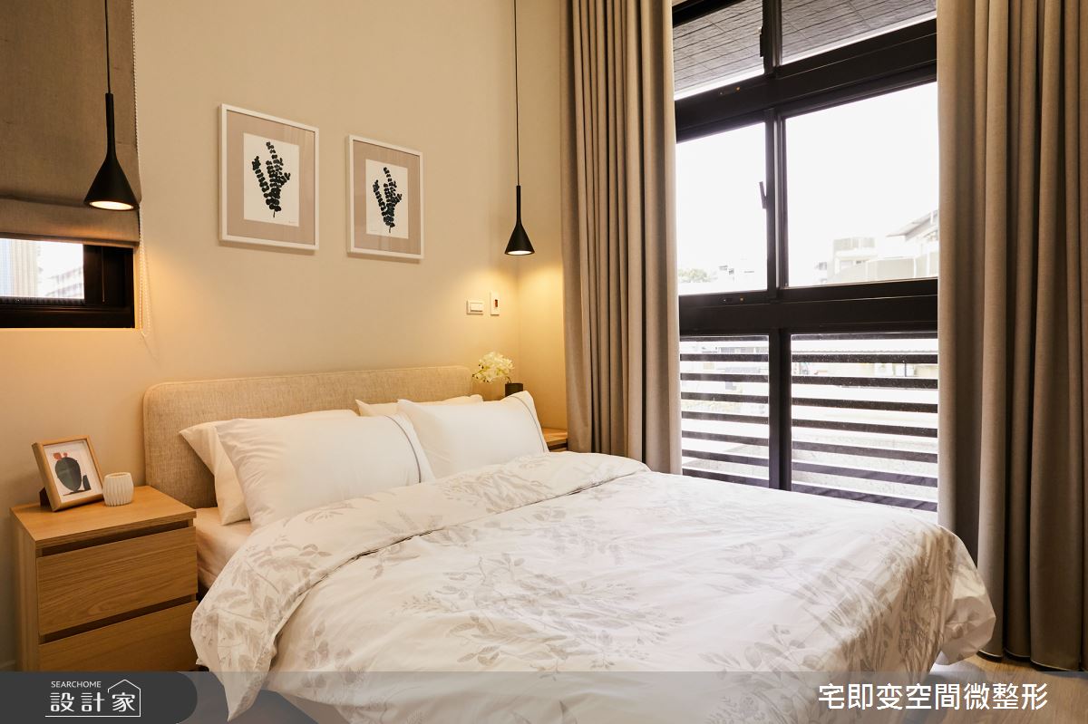 新成屋(5年以下)＿木質風臥室案例圖片＿宅即變空間微整型＿宅即變_06之8