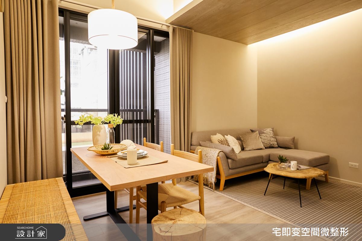 新成屋(5年以下)＿木質風客廳餐廳案例圖片＿宅即變空間微整型＿宅即變_06之7