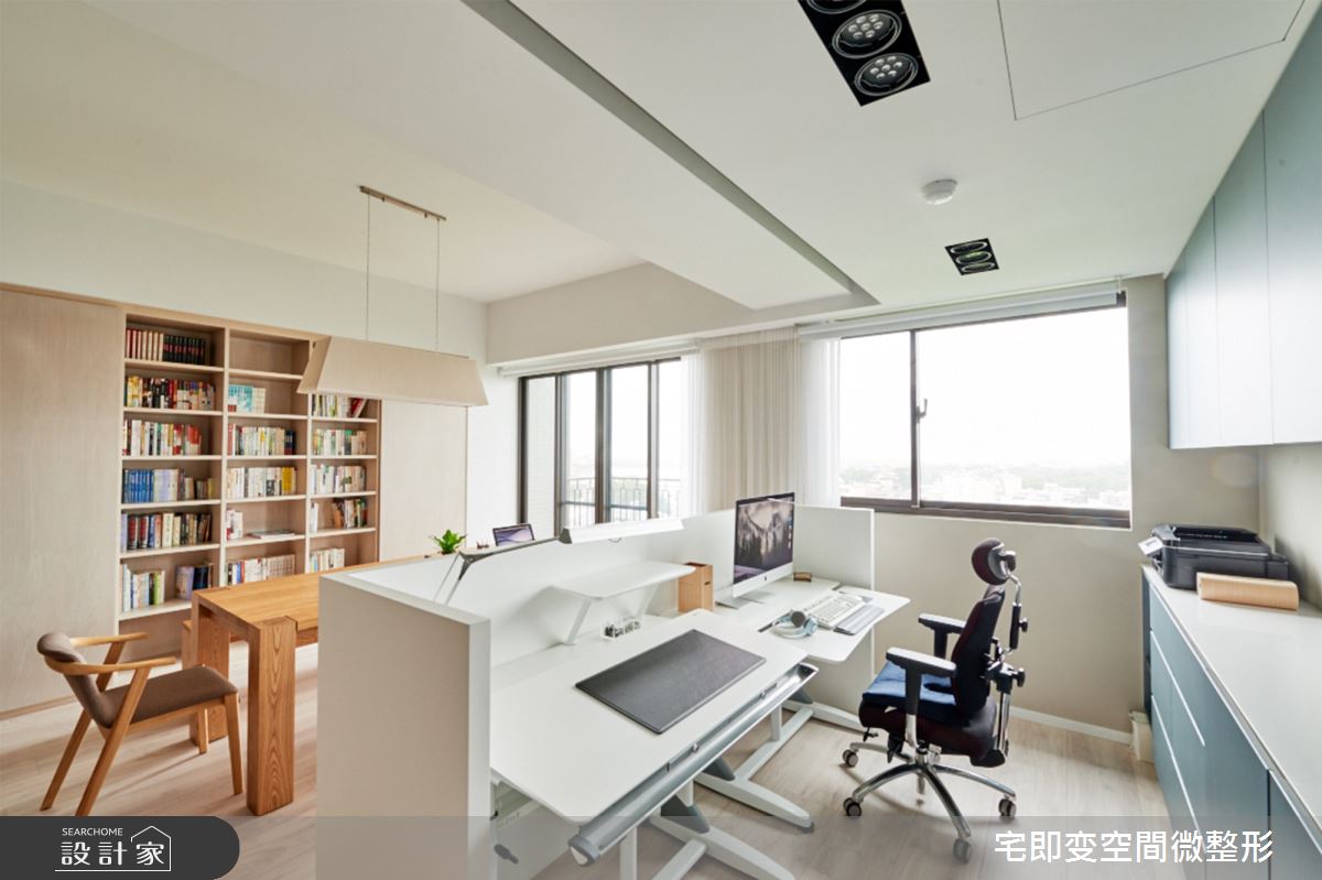 新成屋(5年以下)＿木質風餐廳書房案例圖片＿宅即變空間微整型＿宅即變_09之8