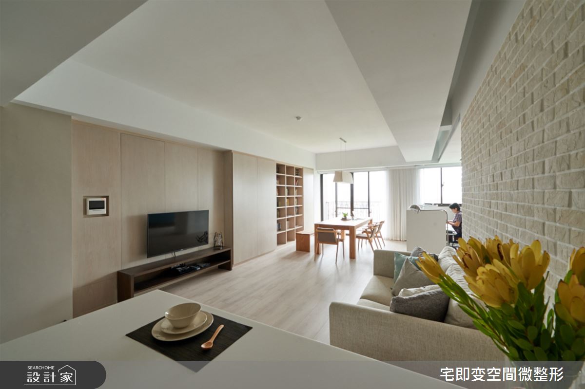 新成屋(5年以下)＿木質風客廳餐廳案例圖片＿宅即變空間微整型＿宅即變_09之1