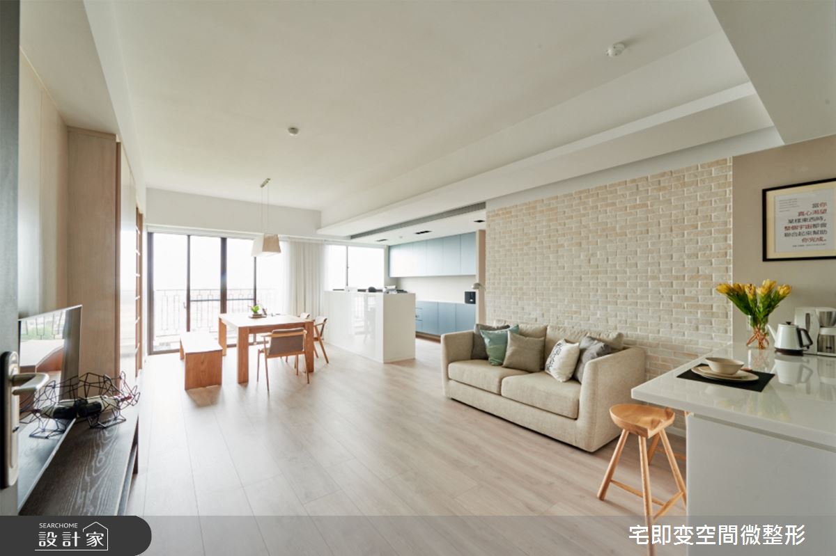 新成屋(5年以下)＿木質風客廳餐廳案例圖片＿宅即變空間微整型＿宅即變_09之2