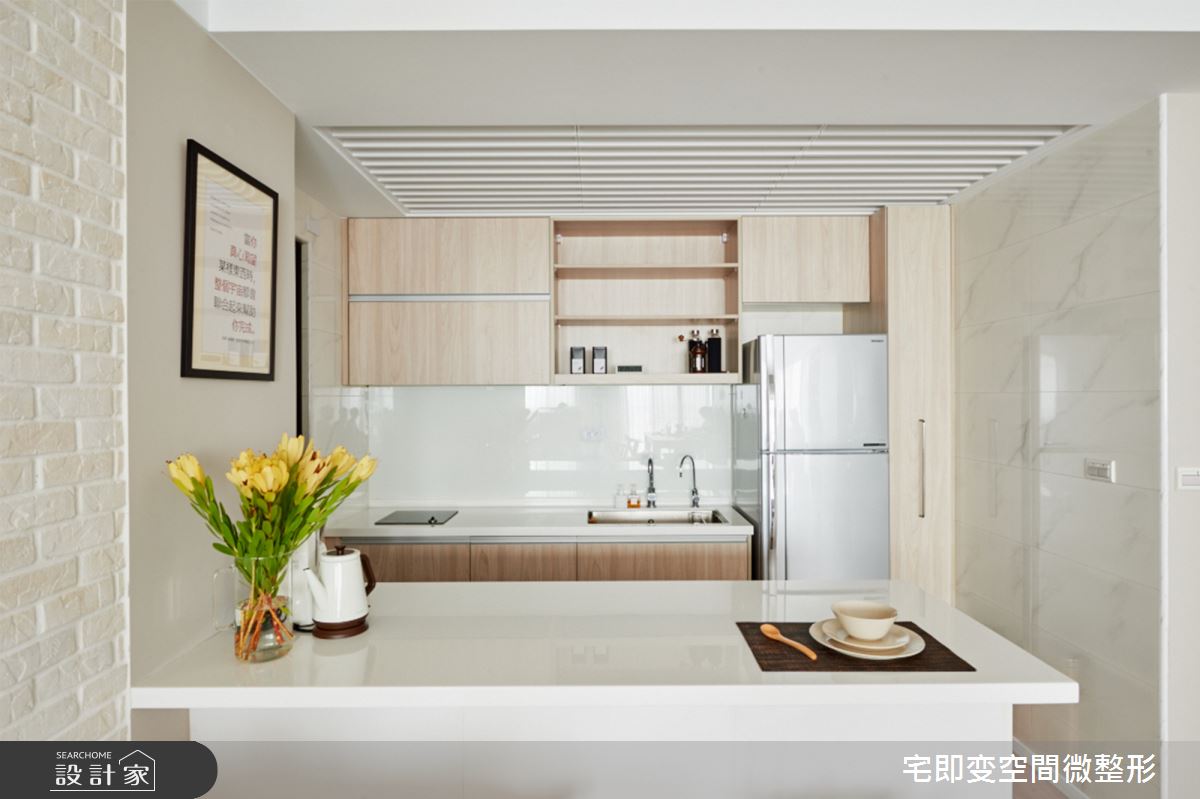 新成屋(5年以下)＿木質風廚房吧檯案例圖片＿宅即變空間微整型＿宅即變_09之5
