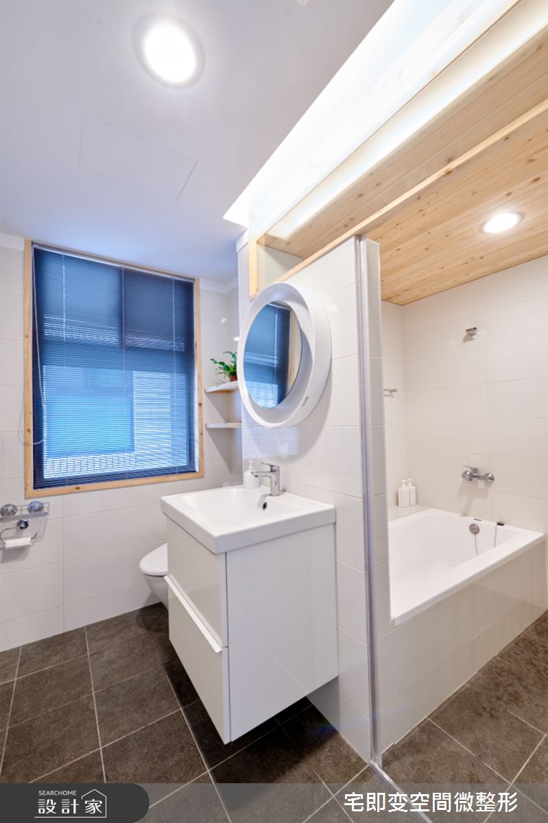 新成屋(5年以下)＿木質風浴室案例圖片＿宅即變空間微整型＿宅即變_09之12