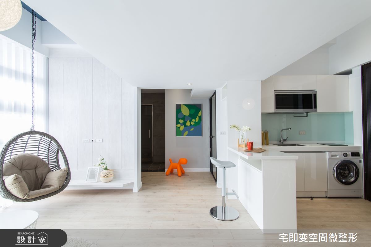 18坪新成屋(5年以下)＿北歐風廚房案例圖片＿宅即變空間微整型＿宅即變_10之13