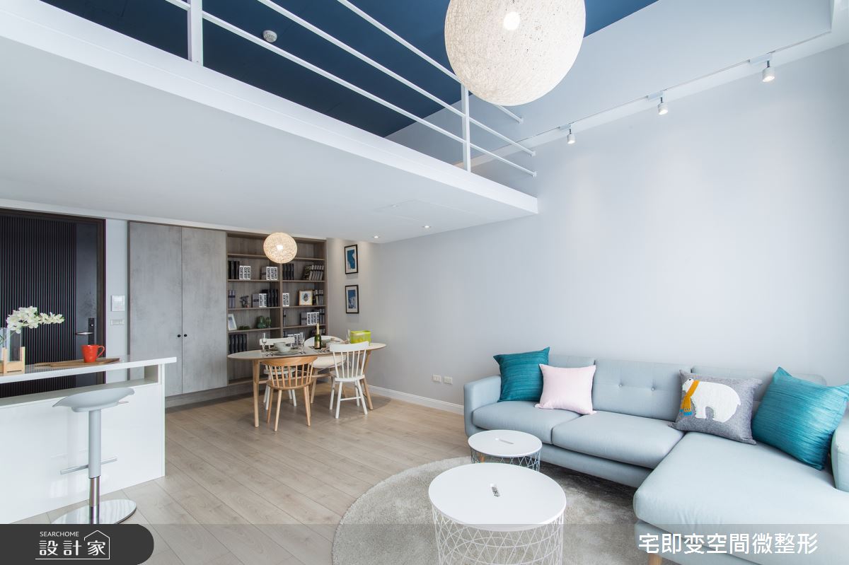 18坪新成屋(5年以下)＿北歐風客廳餐廳案例圖片＿宅即變空間微整型＿宅即變_10之7