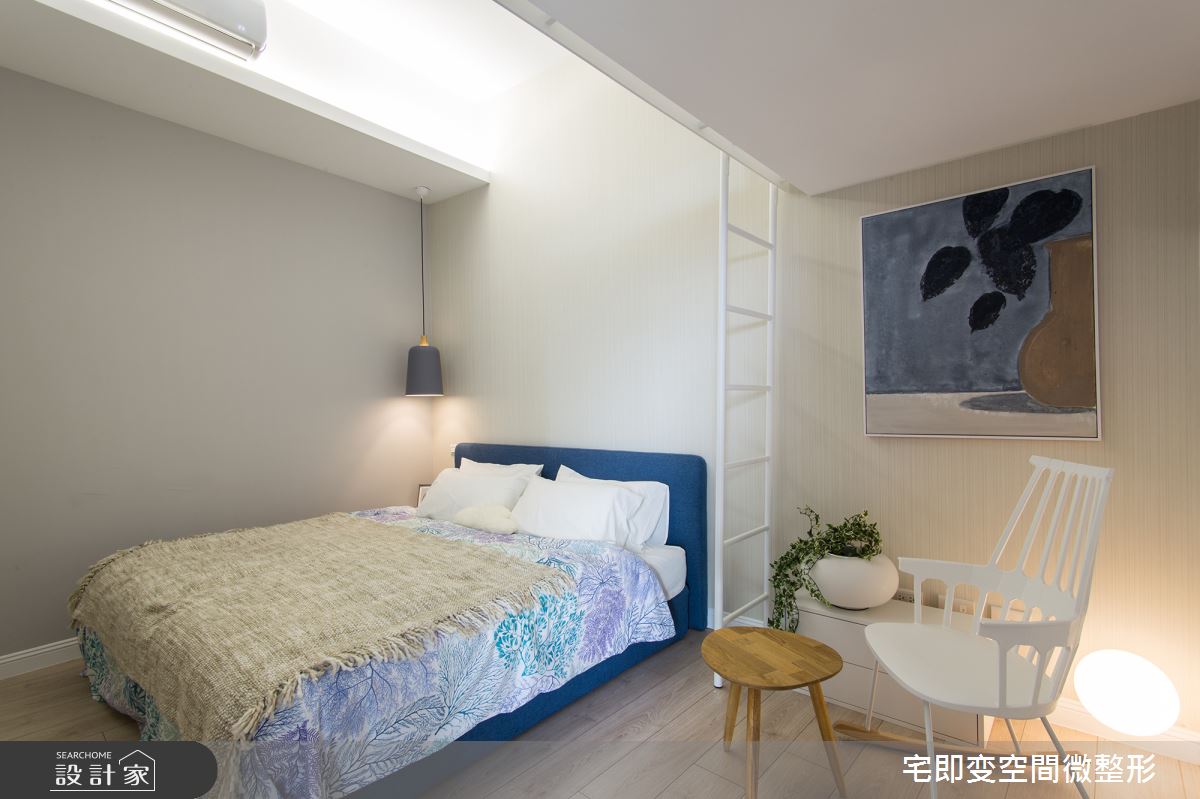18坪新成屋(5年以下)＿北歐風臥室案例圖片＿宅即變空間微整型＿宅即變_10之14