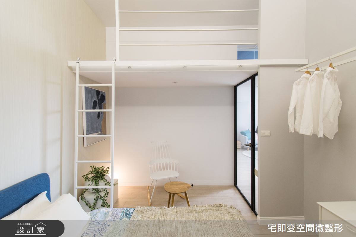 18坪新成屋(5年以下)＿北歐風臥室案例圖片＿宅即變空間微整型＿宅即變_10之16