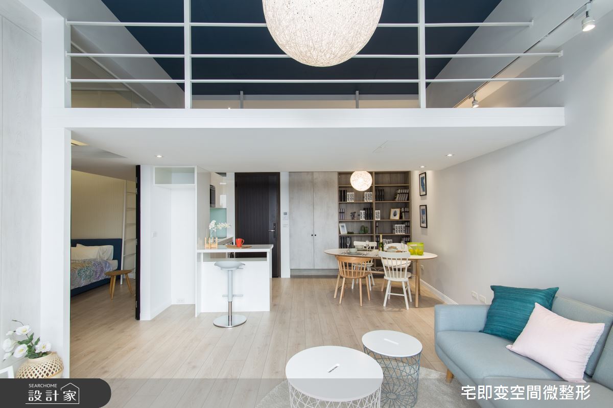 18坪新成屋(5年以下)＿北歐風客廳餐廳案例圖片＿宅即變空間微整型＿宅即變_10之8