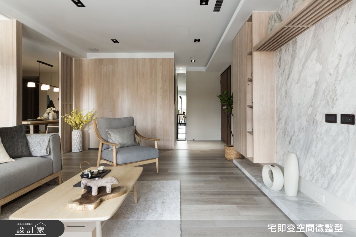 63坪新成屋(5年以下)＿人文禪風客廳案例圖片＿宅即變空間微整型＿宅即變_11之5
