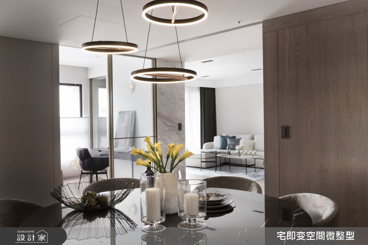 75坪新成屋(5年以下)＿輕奢都會風餐廳案例圖片＿宅即變空間微整型＿宅即變_12之7