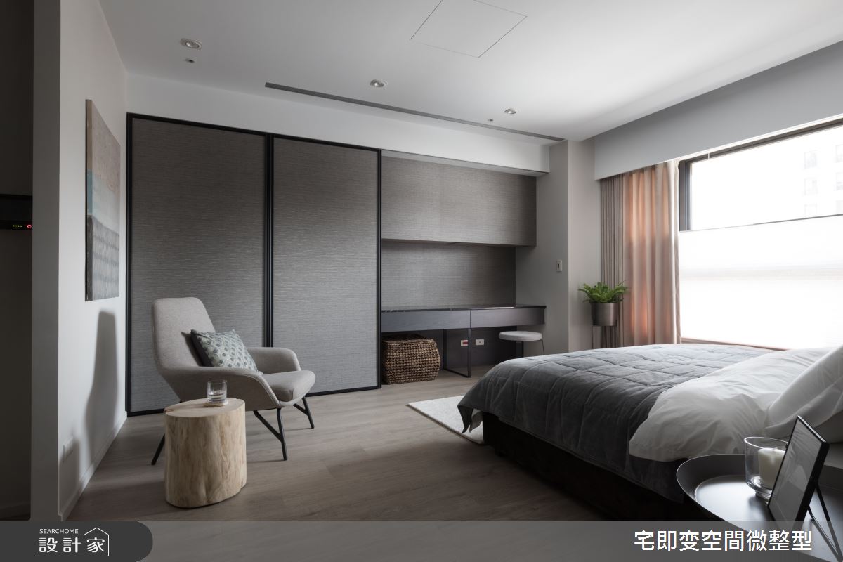 75坪新成屋(5年以下)＿輕奢都會風臥室案例圖片＿宅即變空間微整型＿宅即變_12之12