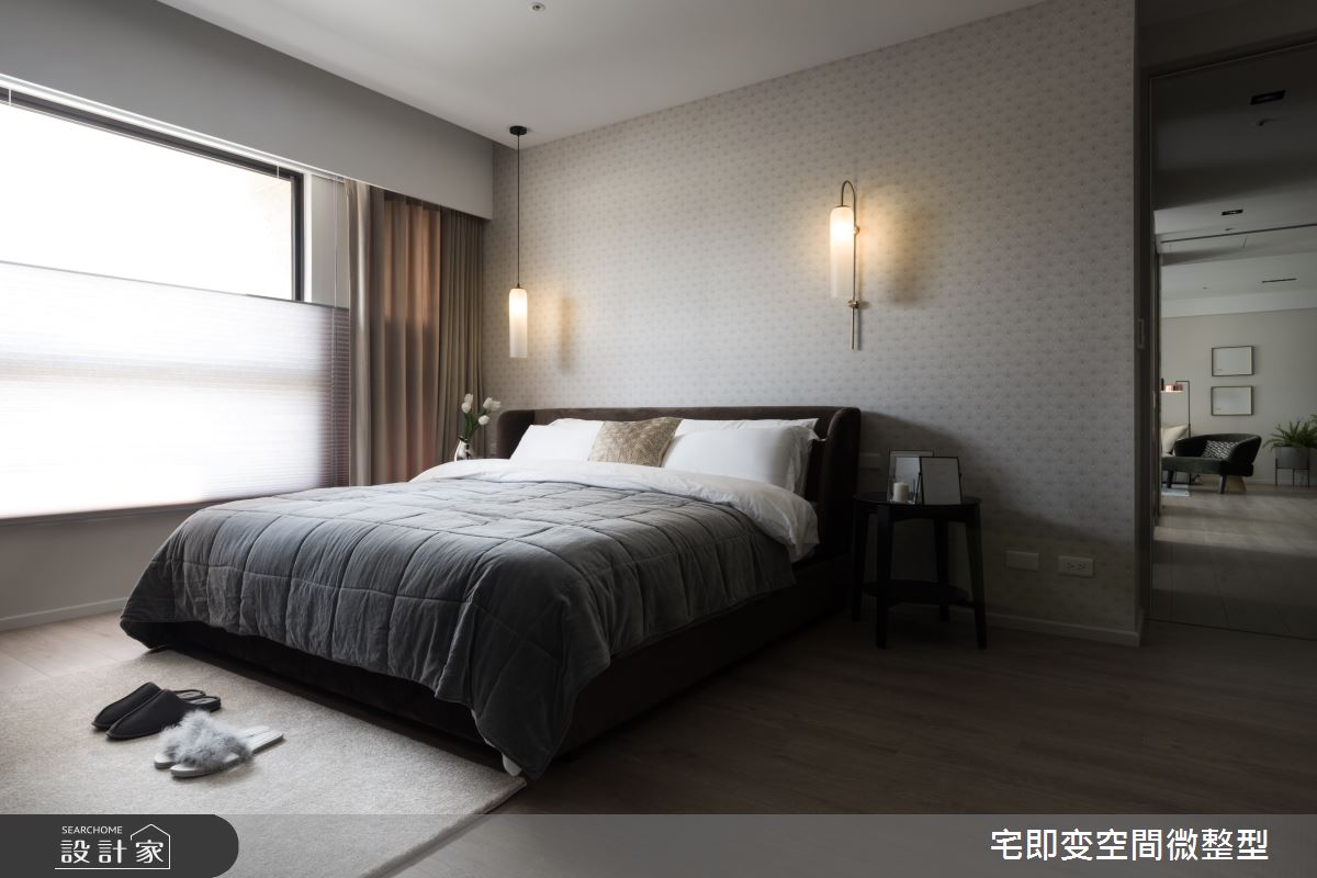 75坪新成屋(5年以下)＿輕奢都會風臥室案例圖片＿宅即變空間微整型＿宅即變_12之13