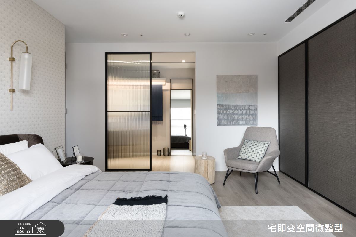 75坪新成屋(5年以下)＿輕奢都會風臥室案例圖片＿宅即變空間微整型＿宅即變_12之15