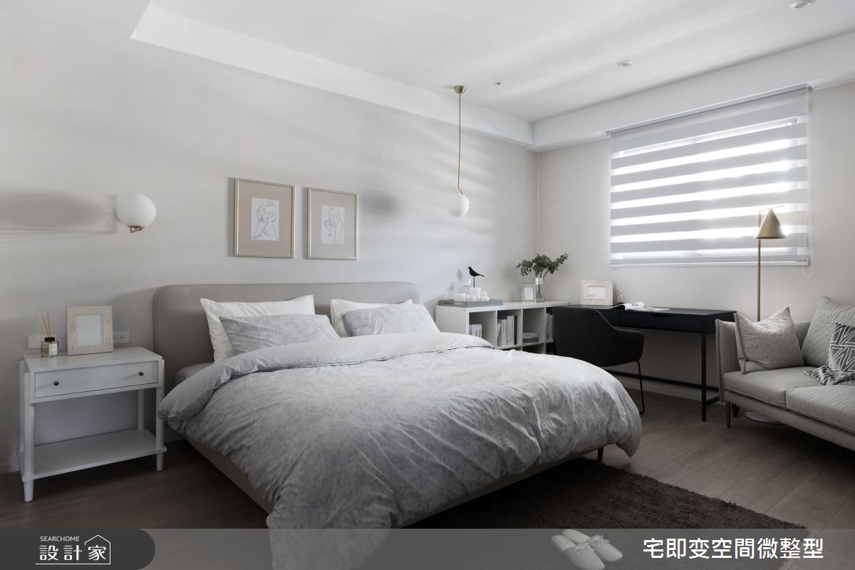 75坪新成屋(5年以下)＿輕奢都會風臥室案例圖片＿宅即變空間微整型＿宅即變_12之16