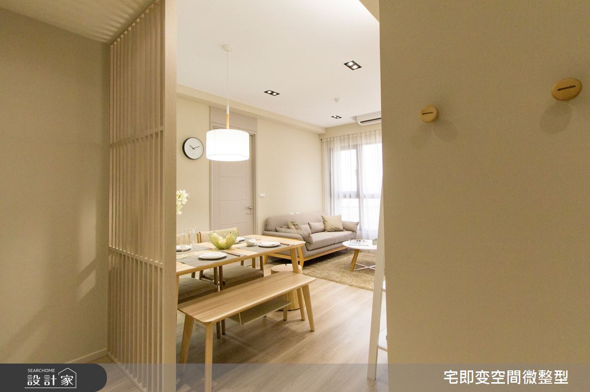 27坪新成屋(5年以下)＿木質風玄關案例圖片＿宅即變空間微整型＿宅即變_14之1