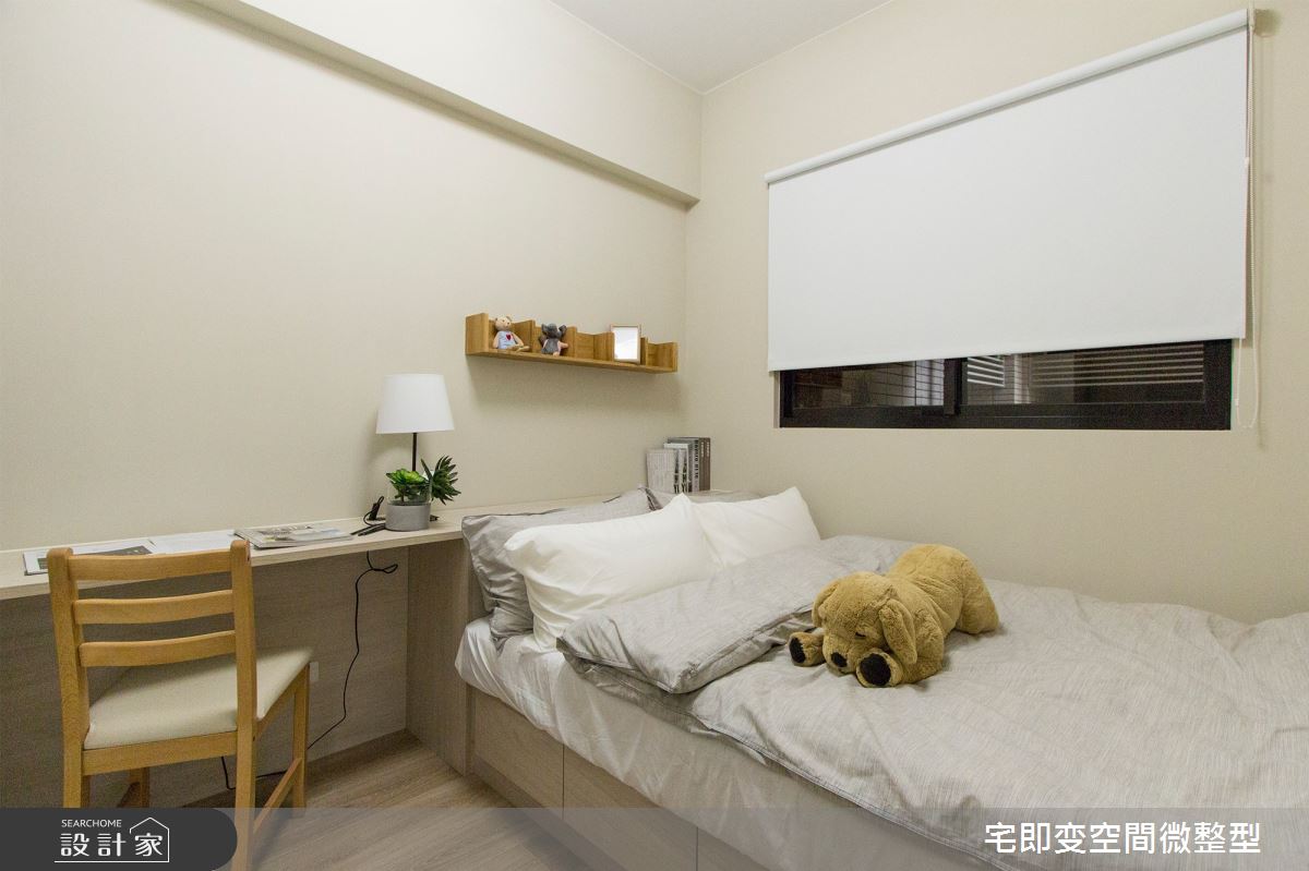 27坪新成屋(5年以下)＿木質風臥室案例圖片＿宅即變空間微整型＿宅即變_14之9