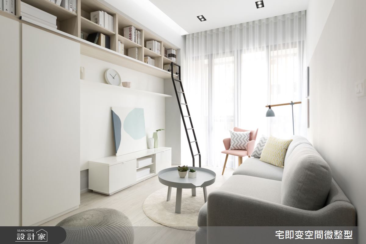 新成屋(5年以下)＿北歐風客廳樓梯案例圖片＿宅即變空間微整型＿宅即變_16之8