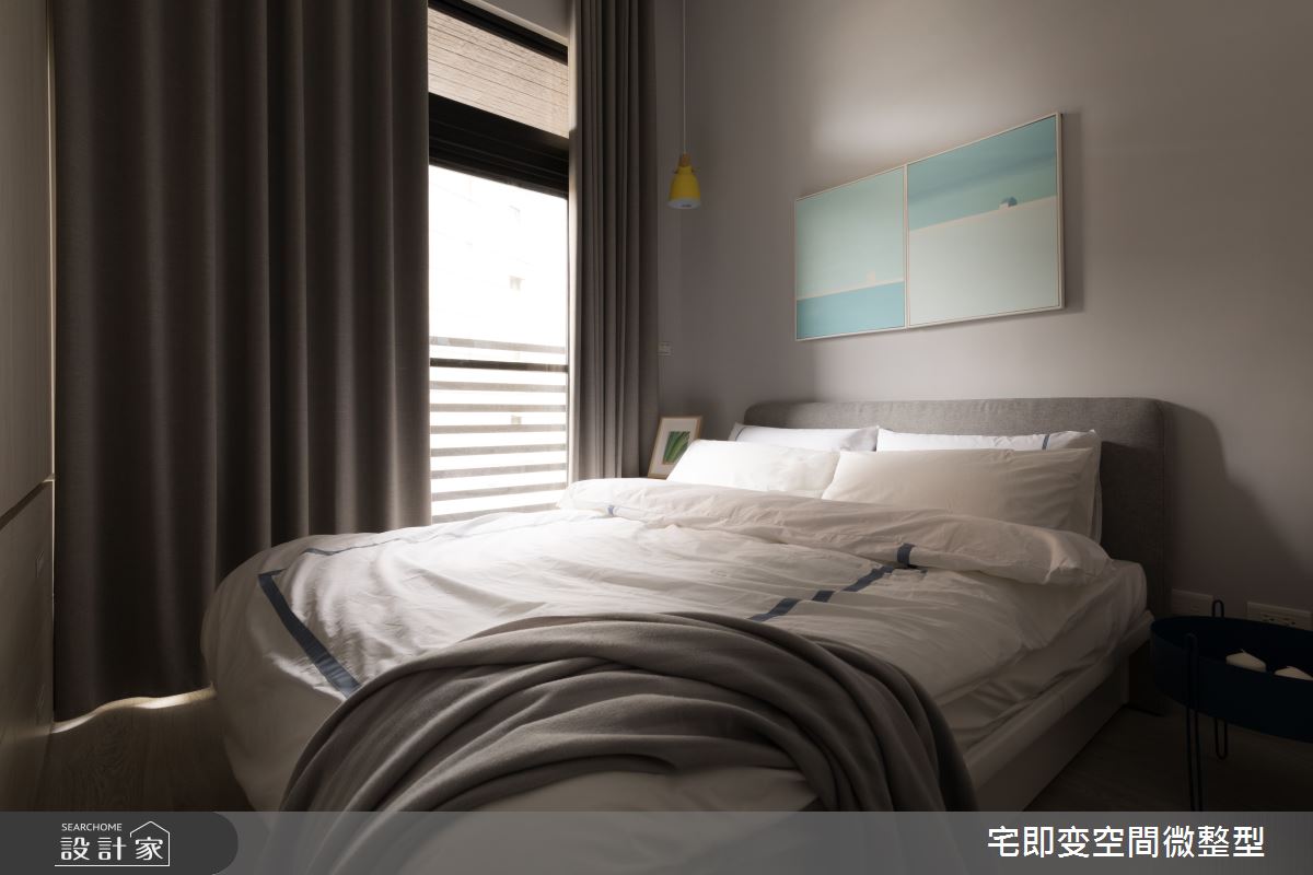 新成屋(5年以下)＿北歐風臥室案例圖片＿宅即變空間微整型＿宅即變_16之22
