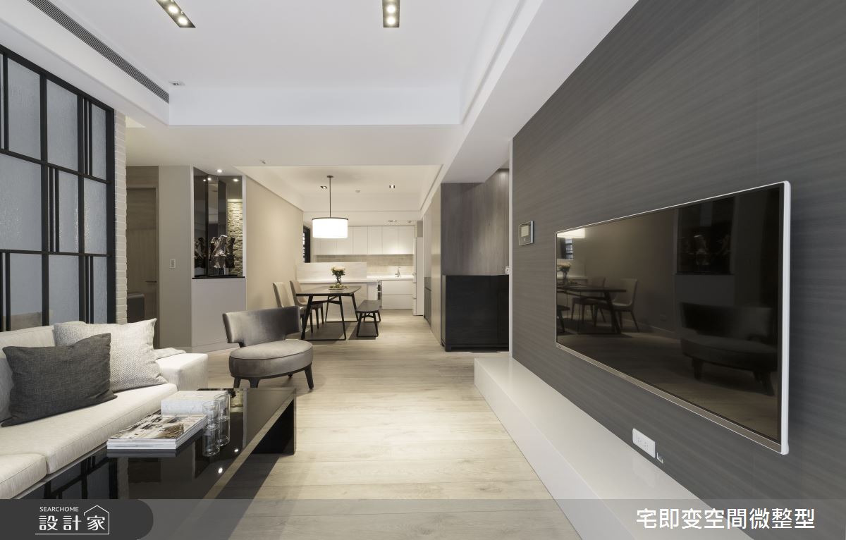 38坪預售屋＿現代風客廳案例圖片＿宅即變空間微整型＿宅即變_18之5