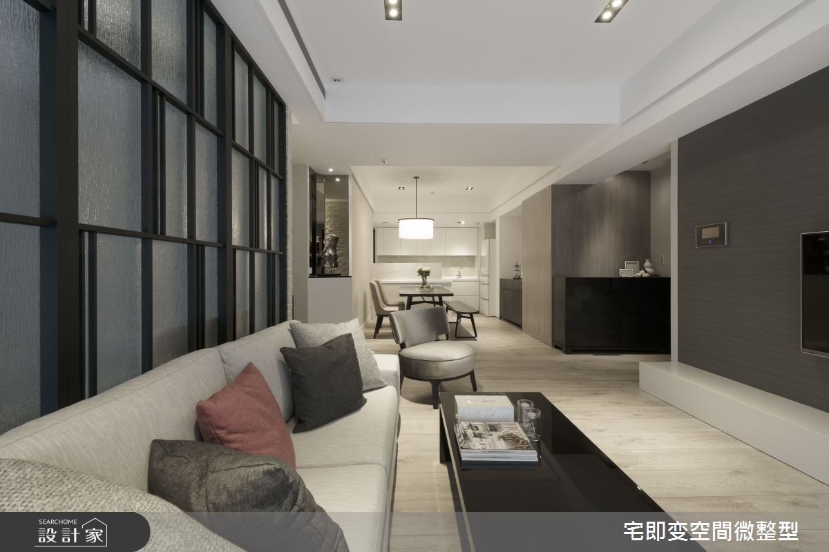 38坪預售屋＿現代風客廳案例圖片＿宅即變空間微整型＿宅即變_18之4