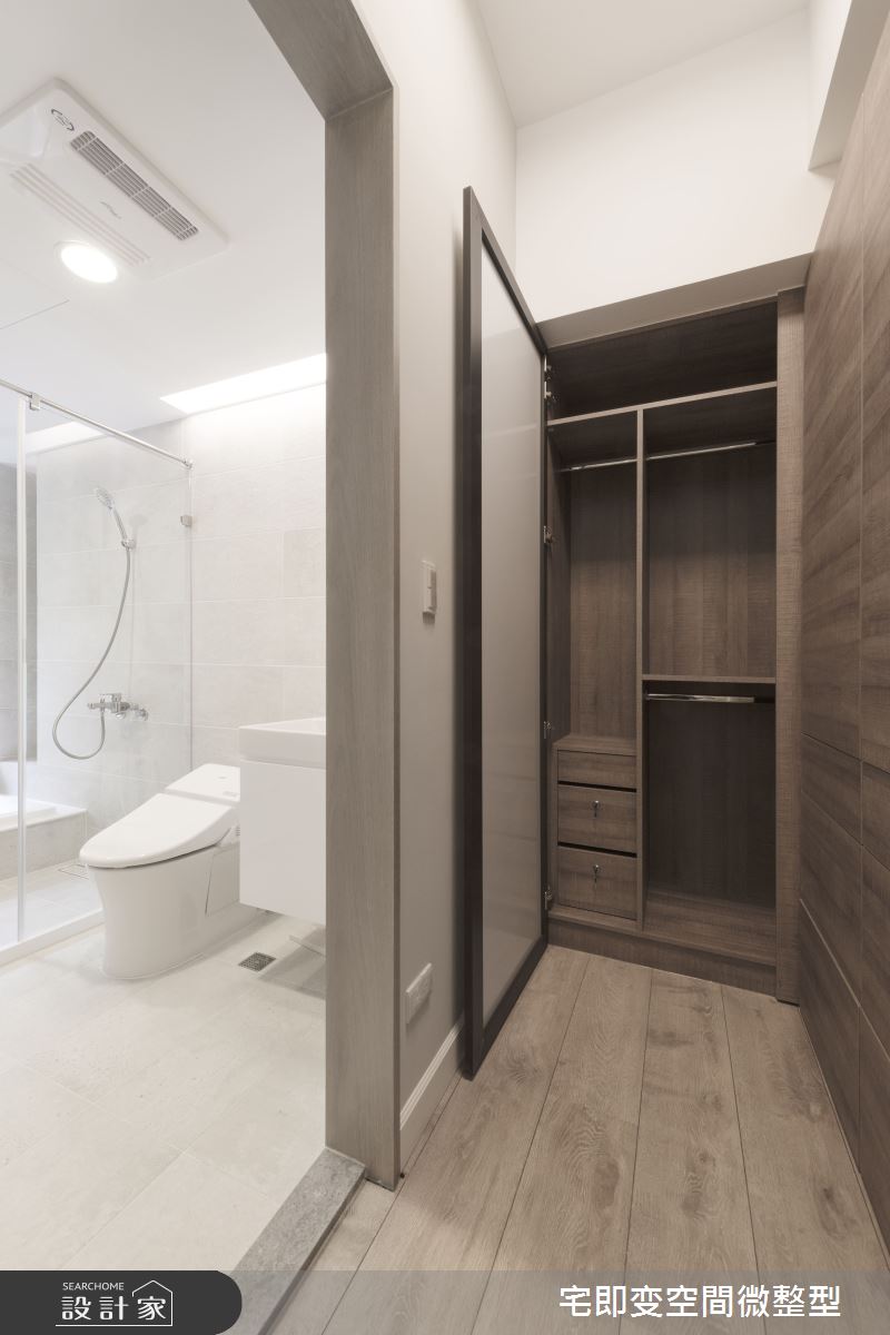 38坪預售屋＿現代風更衣間浴室案例圖片＿宅即變空間微整型＿宅即變_18之12