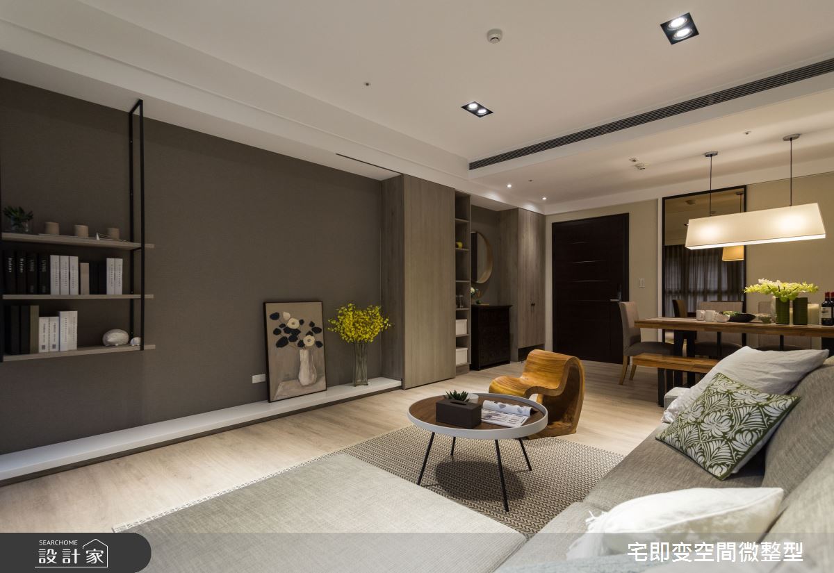 新成屋(5年以下)＿人文禪風客廳案例圖片＿宅即變空間微整型＿宅即變_20之7