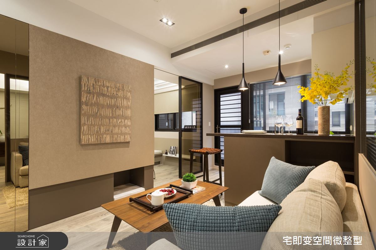 24坪新成屋(5年以下)＿現代風客廳案例圖片＿宅即變空間微整型＿宅即變_21之4