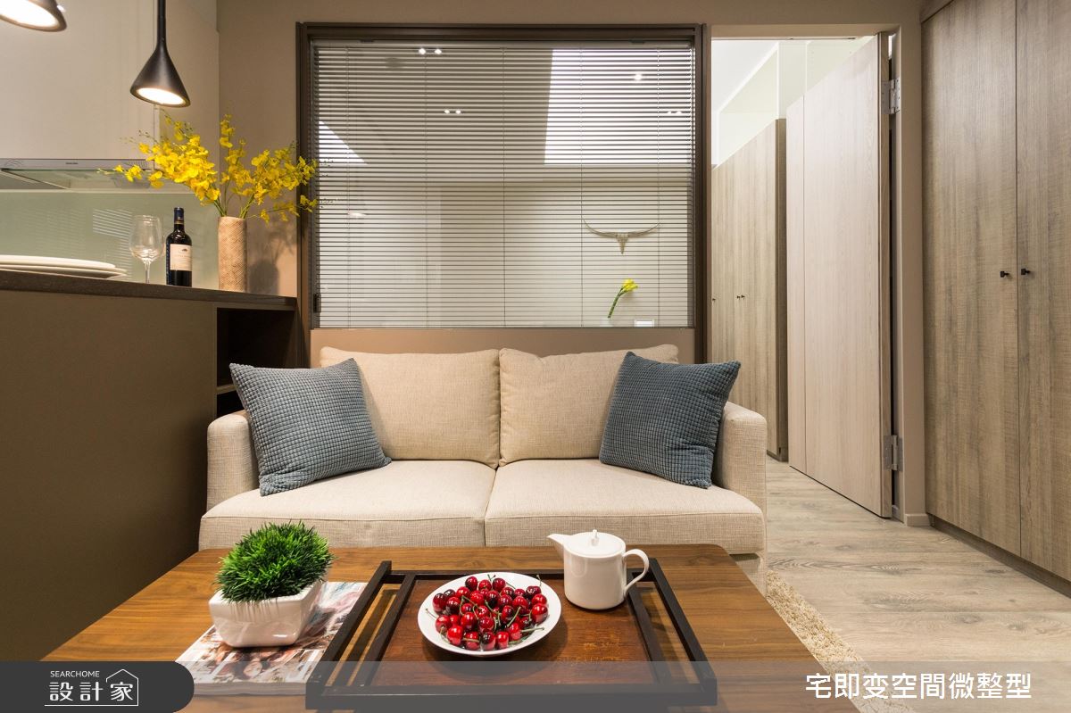 24坪新成屋(5年以下)＿現代風客廳案例圖片＿宅即變空間微整型＿宅即變_21之5