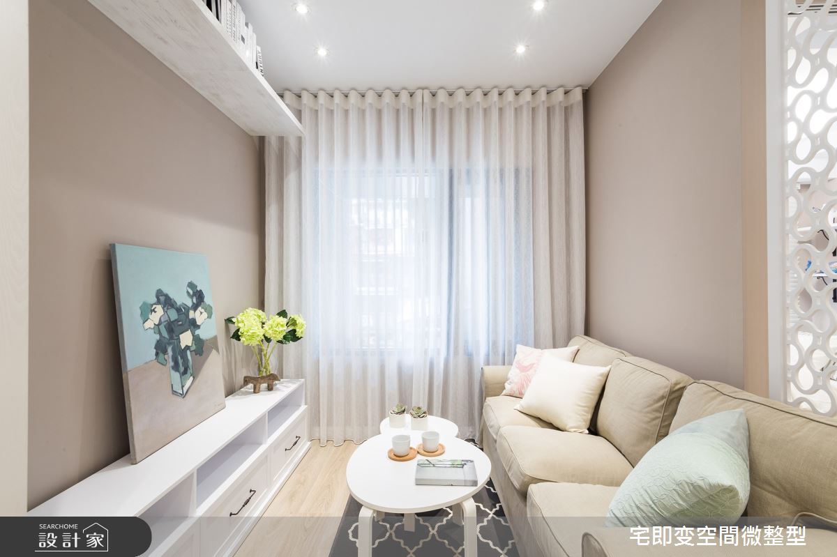 25坪新成屋(5年以下)＿美式風客廳案例圖片＿宅即變空間微整型＿宅即變_22之2
