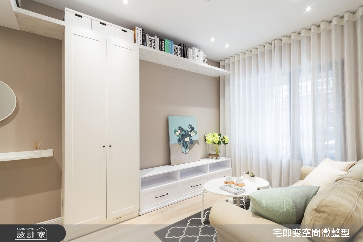25坪新成屋(5年以下)＿美式風客廳案例圖片＿宅即變空間微整型＿宅即變_22之1