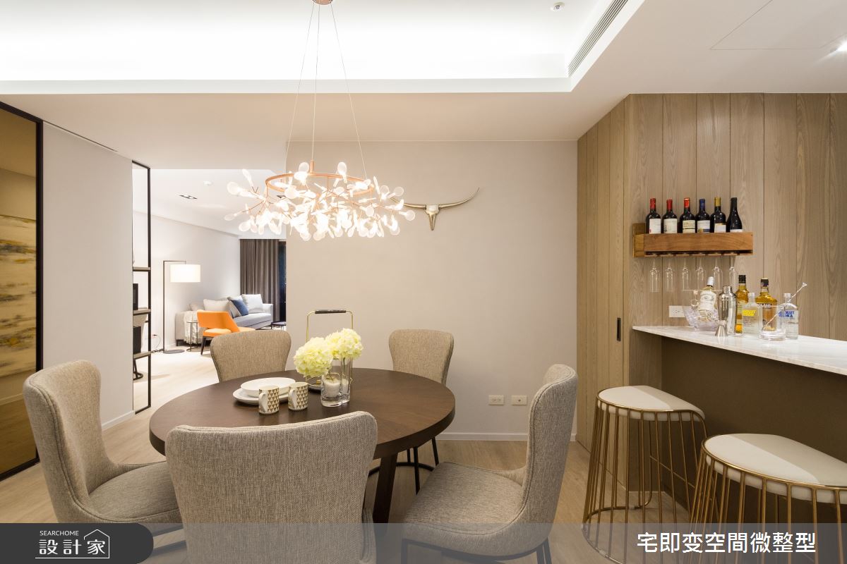 53坪新成屋(5年以下)＿現代風餐廳案例圖片＿宅即變空間微整型＿宅即變_23之11