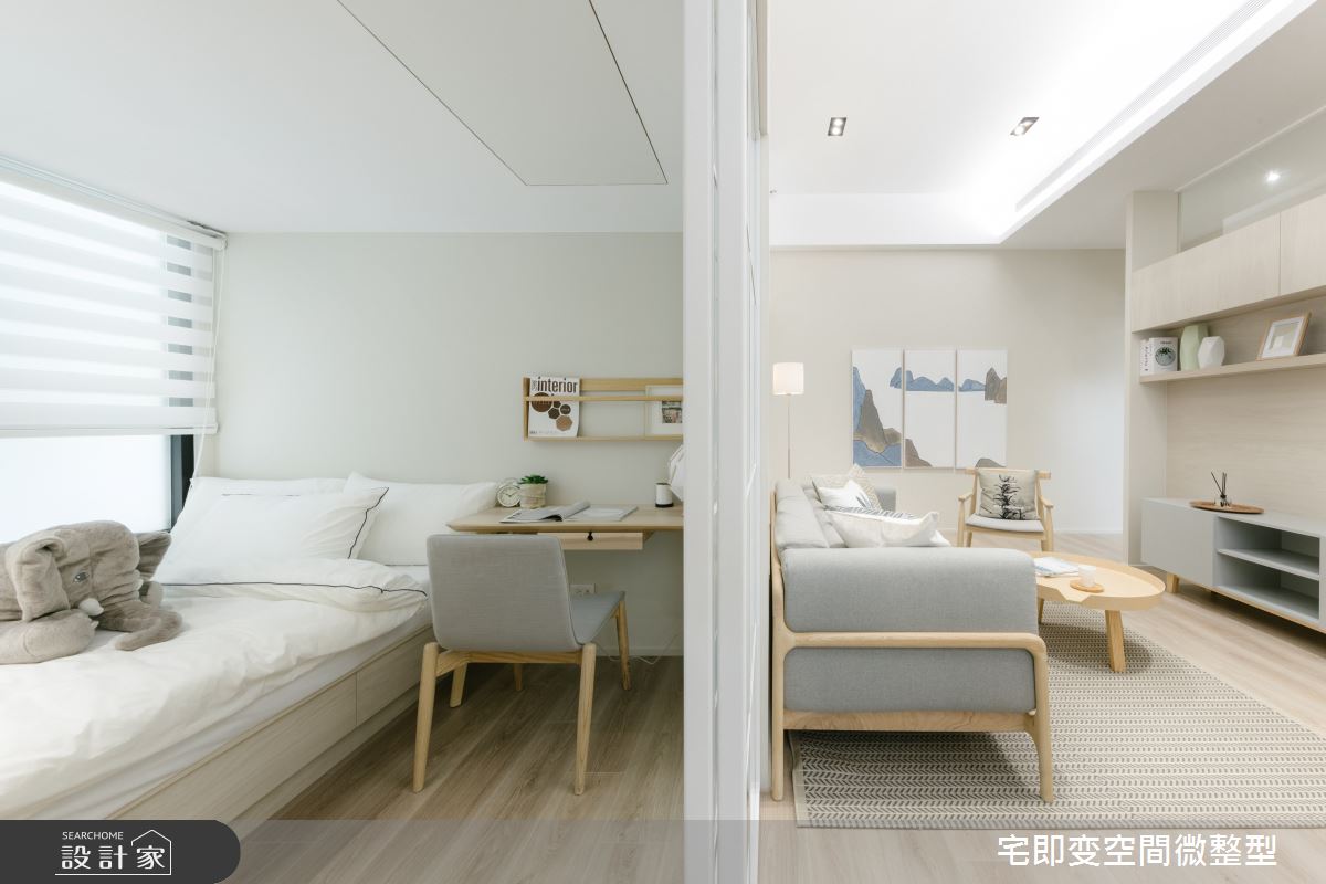 新成屋(5年以下)＿日式無印風客廳臥室案例圖片＿宅即變空間微整型＿宅即變_26之25