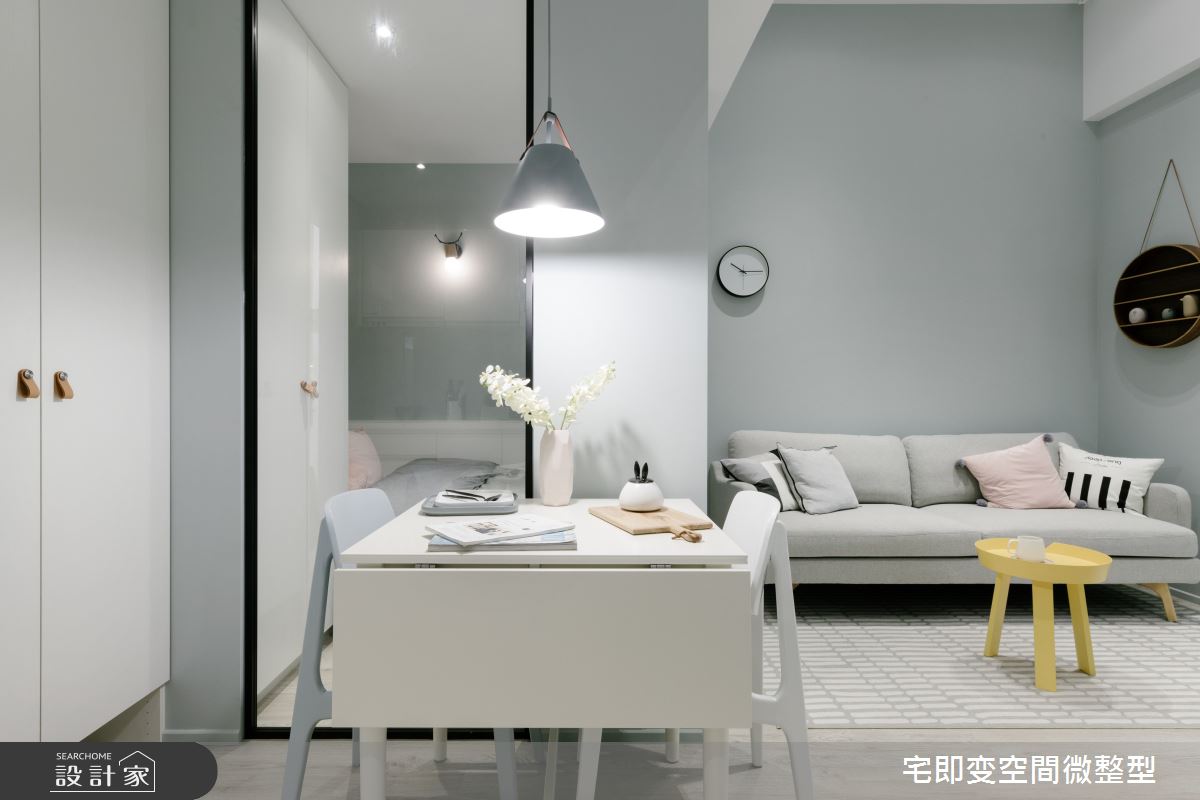 10坪新成屋(5年以下)＿北歐風餐廳案例圖片＿宅即變空間微整型＿宅即變_27之4