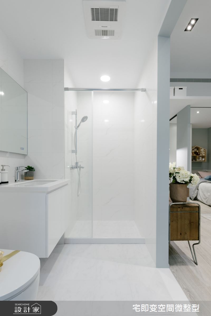 10坪新成屋(5年以下)＿北歐風浴室案例圖片＿宅即變空間微整型＿宅即變_27之23